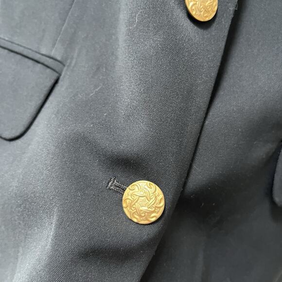 LL Bean Womens Microfiber Suit Jacket Blazer Size 12P Black Career Office NWT - Picture 6 of 11